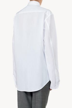 Хлопковая рубашка Loewe Loewe H2279640CG Белый