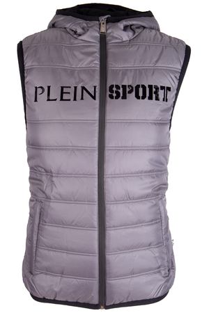 Жилет с капюшоном Plein Sport Plein Sport F18C MRC0075 Серый купить с доставкой