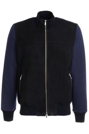 Комбинированная куртка Capobianco 5M173LBS/200NOFFE Синий вариант 2