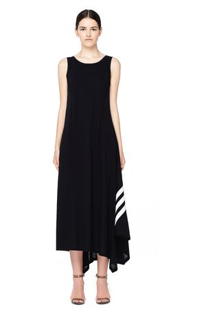 Черное асимметричое платье Y-3 CY8393