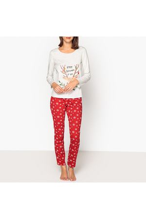 Пижама с рисунком Noël La Redoute Collections 16308
