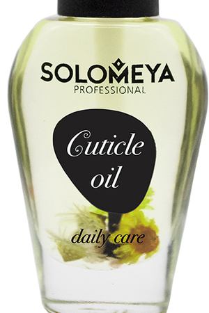 SOLOMEYA Масло с витаминами для кутикулы и ногтей Жасмин и хлопок / Cuticle Oil Jasmine and Cotton 14 мл Solomeya 14-1820