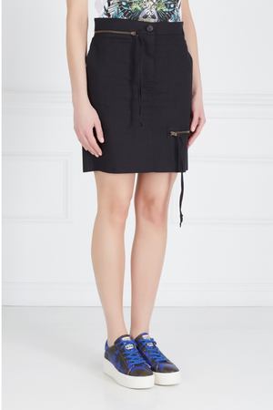 Хлопковая юбка Zipper Skirt Vivienne Westwood Anglomania 93223133 купить с доставкой