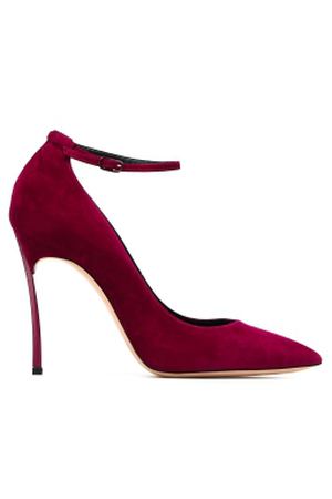 Туфли CASADEI 1F164E100 красно-бордовый Casadei 219490