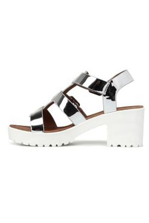 Босоножки NO NAME TANGO SANDAL BRD серебряный No Name 158482 купить с доставкой