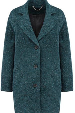Полушерстяное пальто с английским воротником La Reine Blanche 19949 купить с доставкой