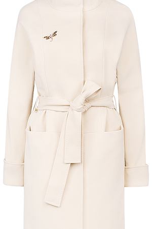 Женское пальто с поясом La Reine Blanche 7548 купить с доставкой