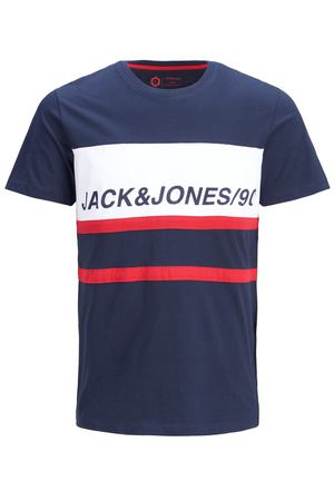 Футболка с круглым вырезом и короткими рукавами Jcomayfield Jack&Jones 140194