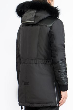 Утепленная куртка Philipp Plein Philipp Plein MRA0018 Черный/молнии