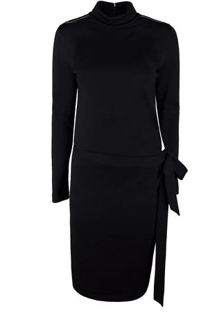 Платье из шерсти BRUNELLO CUCINELLI Brunello Cucinelli MA101AF112 Черный вариант 2 купить с доставкой