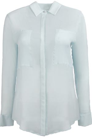 Шелковая блуза Malo Malo daq015t4u09/голубой