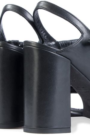 Комбинированные босоножки ZADIG VOLTAIRE ZADIG&VOLTAIRE sgap1711f noir black Черный