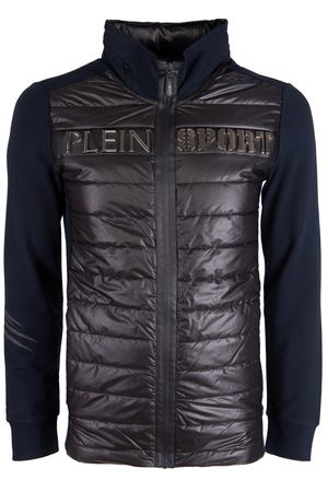 Олимпийка комбинированная	 Plein Sport Plein Sport F18C MRB0689 Золотистый, Черный вариант 2 купить с доставкой