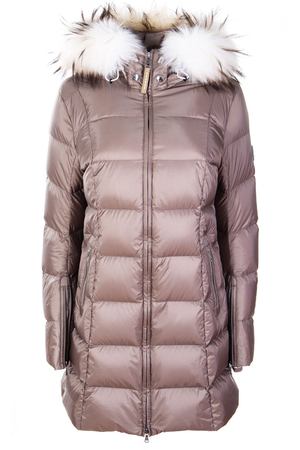 Удлиненный пуховик с подстежкой Bogner 4153-4614/9149-P446 Коричневый