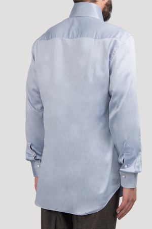 Рубашка хлопковая Castangia Castangia 17195051/серый купить с доставкой