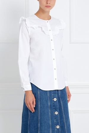Хлопковая блузка Niki Mih Jeans 17332055