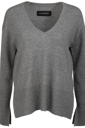 Шерстяной пуловер BY MALENE BIRGER By Malene Birger Q57732039Z/MO3 Серый