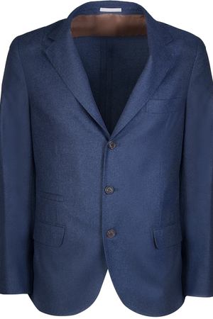 Пиджак классический BRUNELLO CUCINELLI Brunello Cucinelli MA4287BTD Синий купить с доставкой
