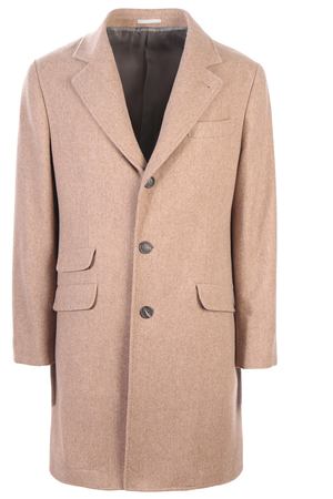 Классическое пальто Brunello Cucinelli MT4979039 C223 Бежевый