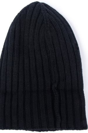 Вязаная шапка из шерсти Inverni Inverni 2958cm/резинка Черный
