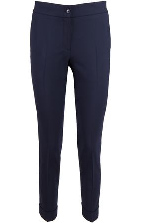Укороченные брюки из шерсти ETRO ETRO 13215/0524/0201 Синий купить с доставкой
