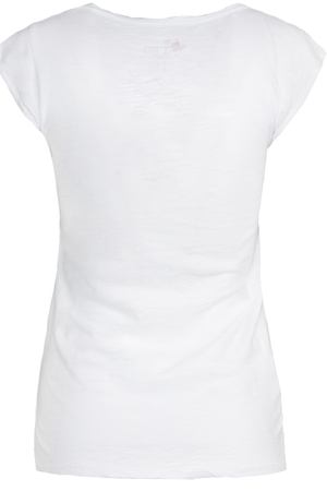 Хлопковая футболка Bisibiglio Bisibiglio T-SHIRT/Labro cuore Белый купить с доставкой