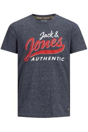 Футболка с круглым вырезом, короткими рукавами и рисунком спереди Jack&Jones 253559