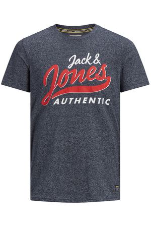 Футболка с круглым вырезом, короткими рукавами и рисунком спереди Jack&Jones 253557