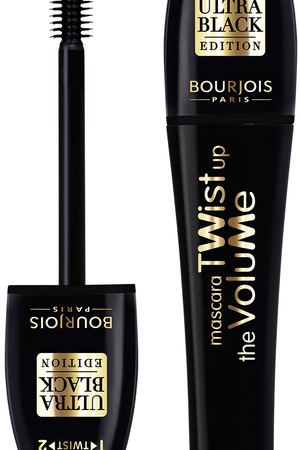 BOURJOIS Тушь 2 в 1 для объема ресниц 52 / Twist Up The Volume ultra black Bourjois 29102375052 купить с доставкой