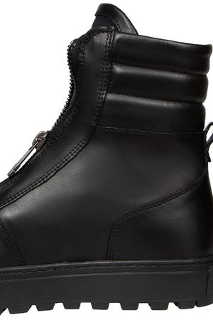 Высокие кроссовки Dirk Bikkembergs Dirk Bikkembergs ВКЕ108626/молния Черный купить с доставкой