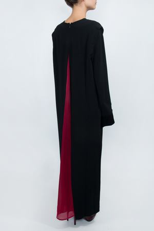 Платье с отделкой Haider Ackermann Haider Ackermann 154-2208-160-099/черн.бордо вариант 3