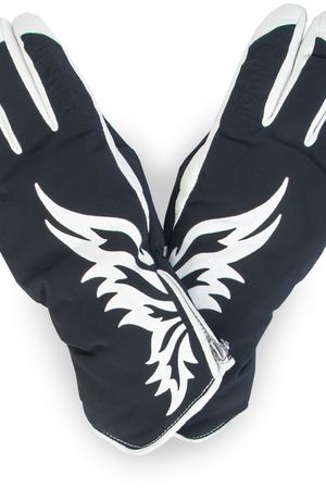 Комбинированные перчатки BOGNER Bogner 4797 238 Черный/бел.узор купить с доставкой