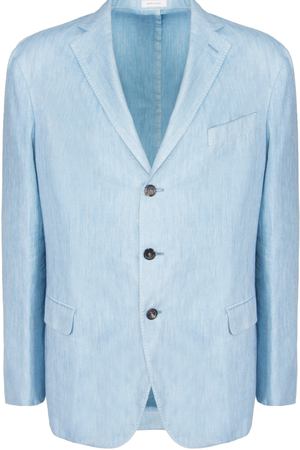 Однобортный пиджак Colombo Colombo gi00018/-/33524-10-c01 40000 Голубой вариант 2 купить с доставкой