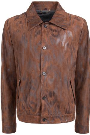 Кожаная куртка  Roberto Cavalli Roberto Cavalli CUY562S/коричневый