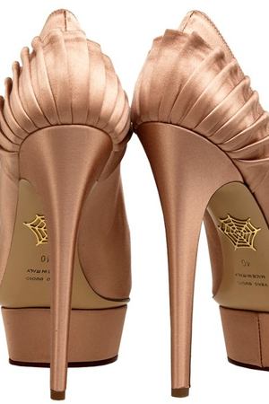 Атласные туфли Paloma Charlotte Olympia 10245720