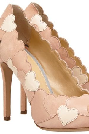 Замшевые туфли Love Me Charlotte Olympia 10245739 вариант 2 купить с доставкой