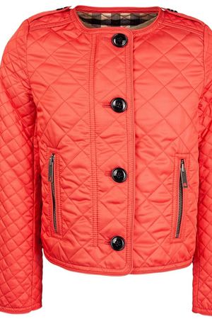 Стеганая куртка Burberry Children 125345991 купить с доставкой