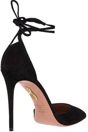 Замшевые туфли Heart Breaker Pump 105 Aquazzura 97547286