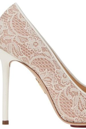 Туфли с кружевом Monroe Charlotte Olympia 10248622