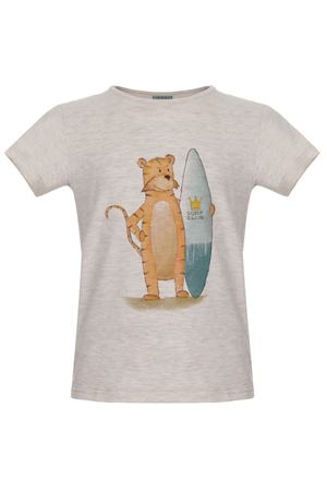 Хлопковая футболка Lisa&Leo 166550264 купить с доставкой