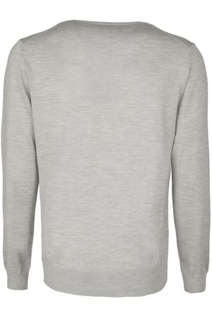 Однотонный пуловер Gran Sasso Gran Sasso Premium 45115/26092-V-св. Серый купить с доставкой