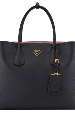 Кожаная сумка Double Bag Prada 4049814