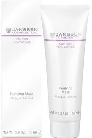 JANSSEN Маска очищающая себорегулирующая / Purifying Mask OILY SKIN 75 мл Janssen 4440 купить с доставкой