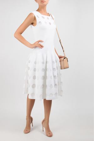 Приталенное платье ALAIA Alaia 7s9rh16rm299 Белый вариант 2