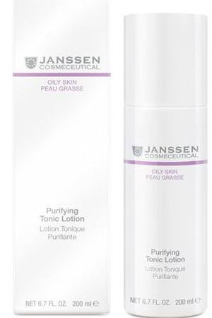 JANSSEN Тоник для жирной кожи и кожи с акне / Purifying Tonic Lotion OILY SKIN 200 мл Janssen 4401 купить с доставкой