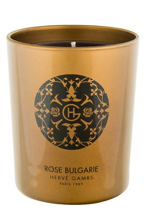 HERVE GAMBS Rose Bulgarie Fragranced Candle Парфюмированная свеча 190 г Herve Gambs ERVC190RB