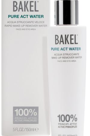 Жидкость для снятия макияжа с лица и глаз для нормальной и смешанной кожи PURE ACT WATER, 150 ml Bakel 106356224