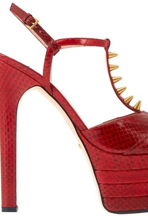Кожаные босоножки Gucci 47056917 вариант 3