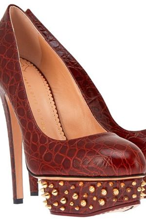 Кожаные туфли Dolly Charlotte Olympia 10256620