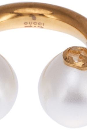 Кольцо с жемчужными бусинами Gucci 47058726 вариант 3
